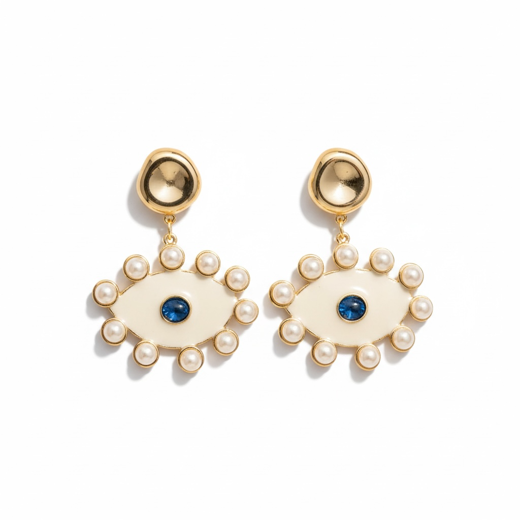 Brinco Maxi Olho Grego