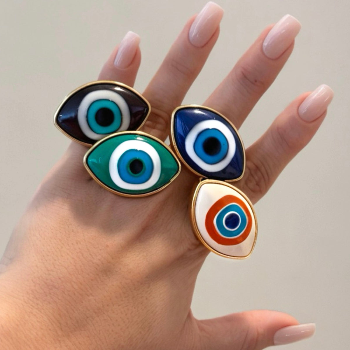 Anel Olho Grego Color