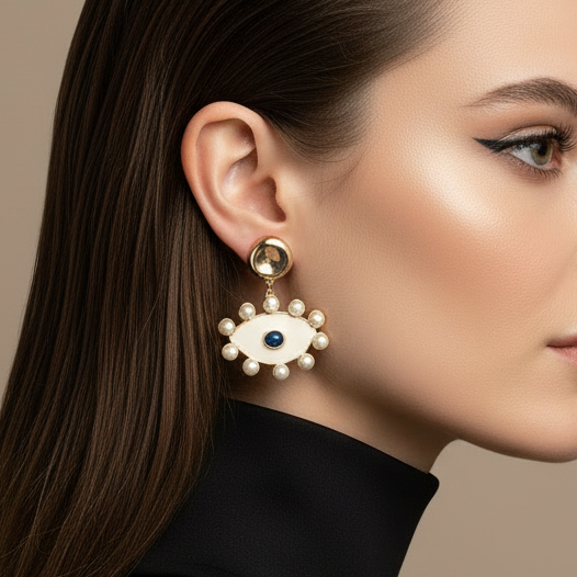 Brinco Maxi Olho Grego