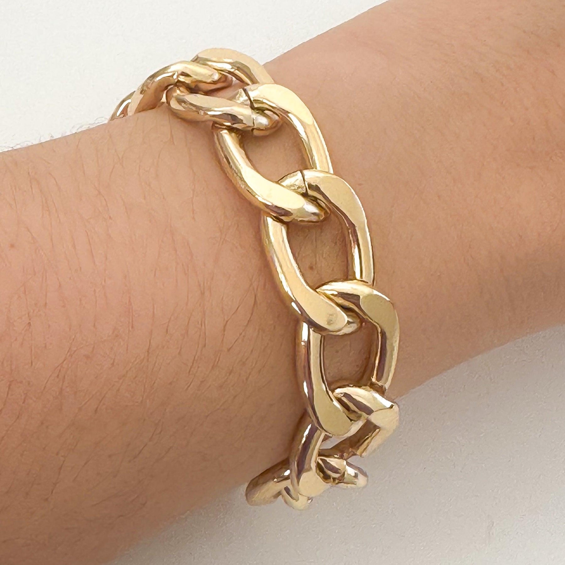 Pulseira Corrente Dourada
