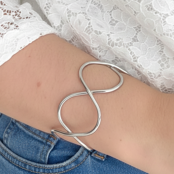 Bracelete Infinito Bianco