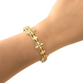 Bracelete Flor Glam