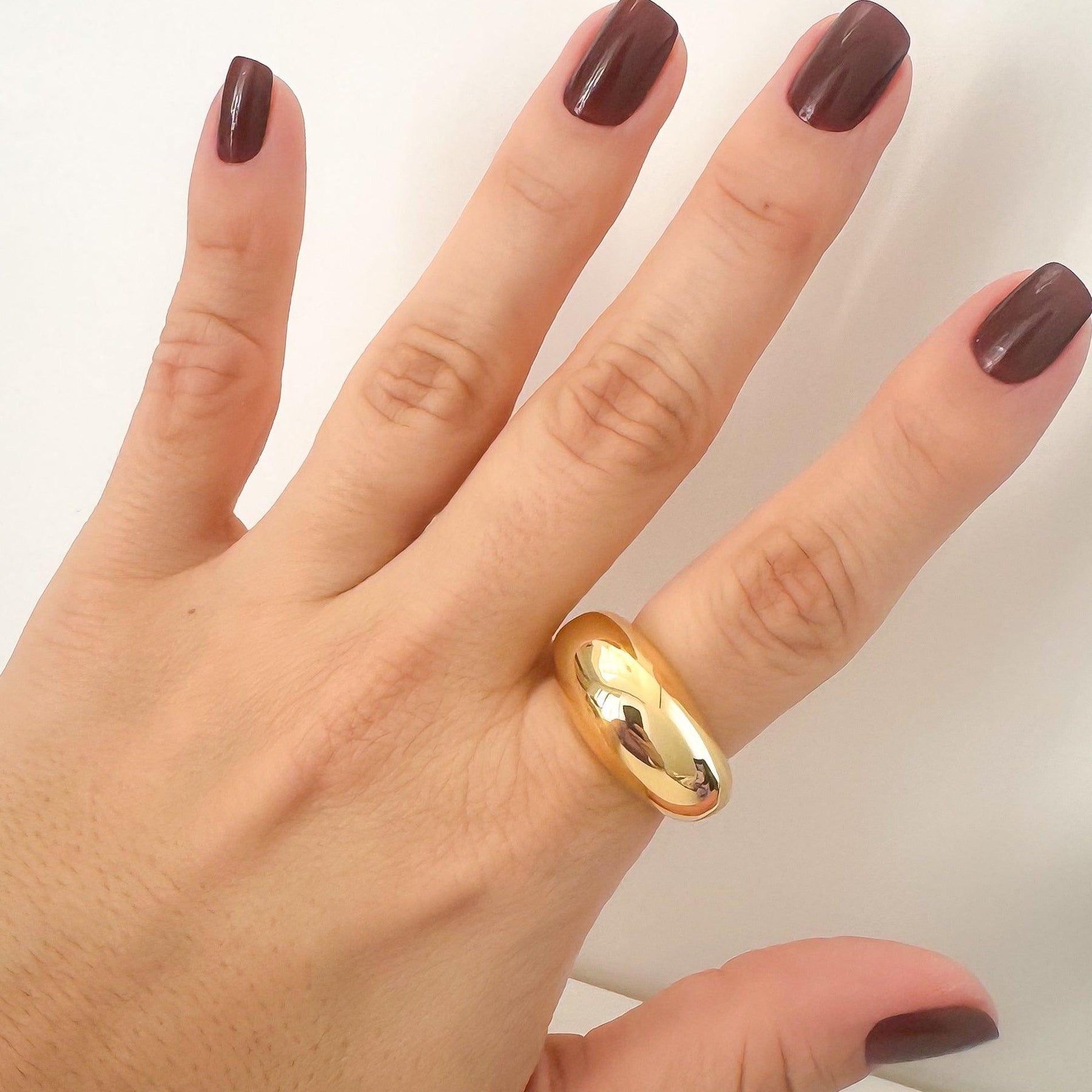 Anel Bold Bianco