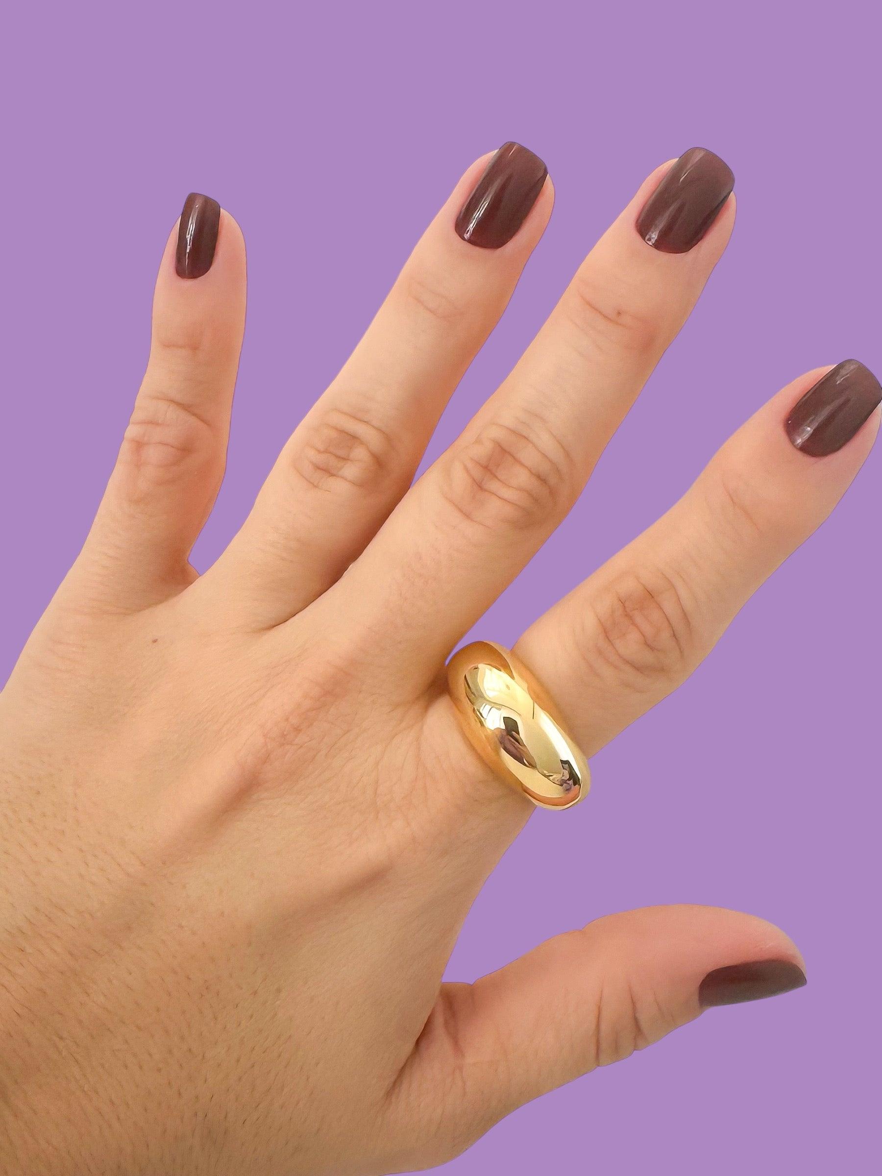 Anel Bold Bianco
