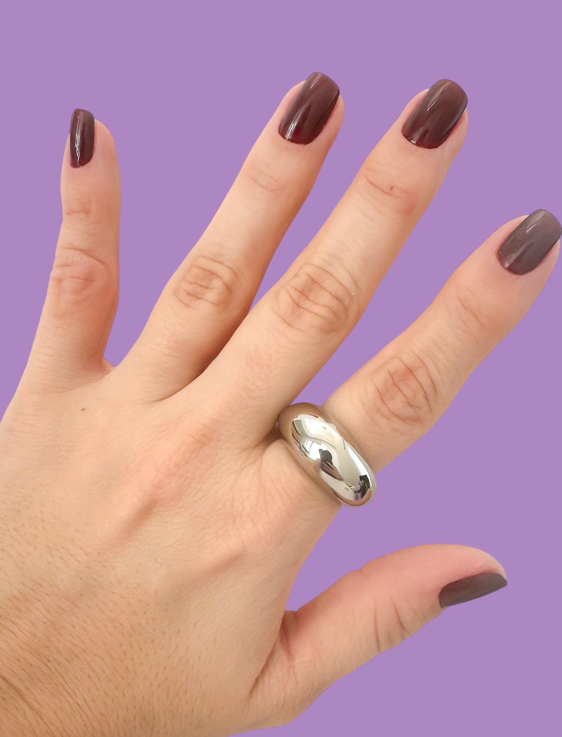 Anel Bold Bianco