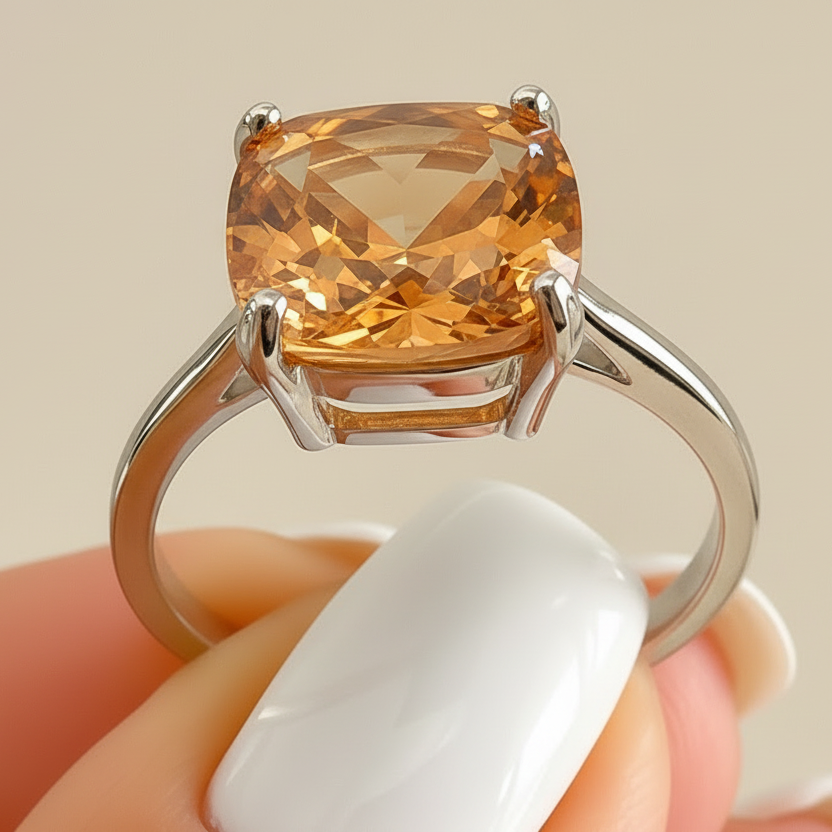 Anel Lúmina Caramelo