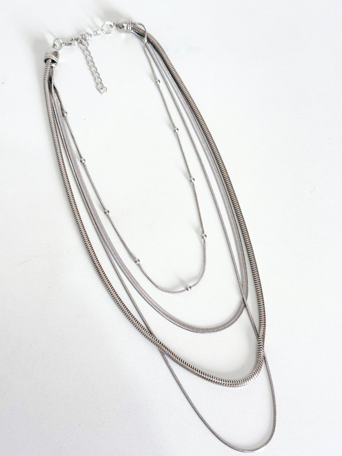 Colar Silver Layer Luxe