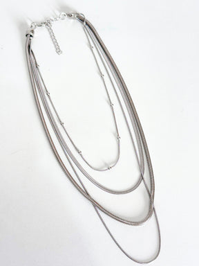 Colar Silver Layer Luxe