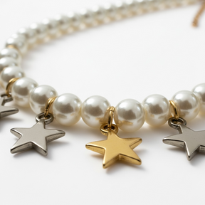 Colar Pearl Star