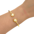 Bracelete Esfera Brilho