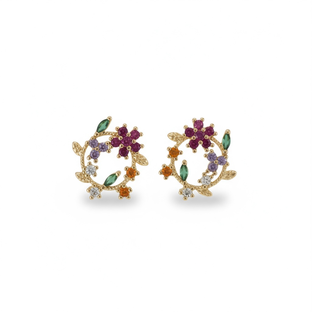 Brincos Color Bloom