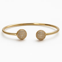 Bracelete Esfera Brilho