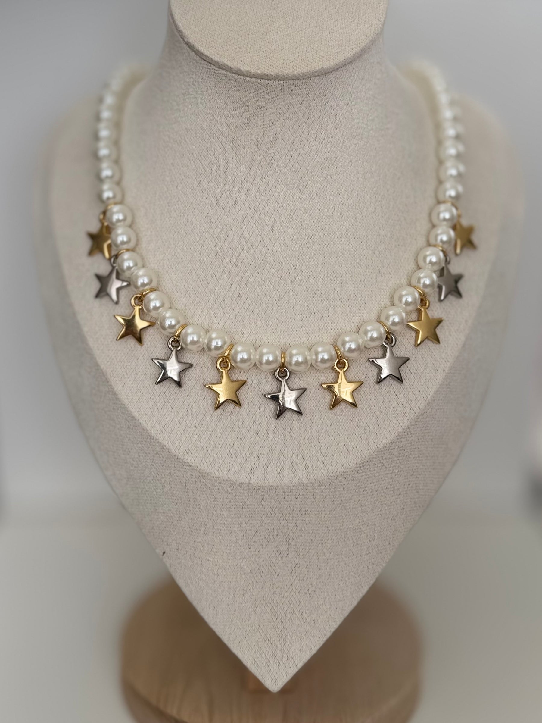 Colar Pearl Star