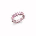 Anel Navete Light Pink
