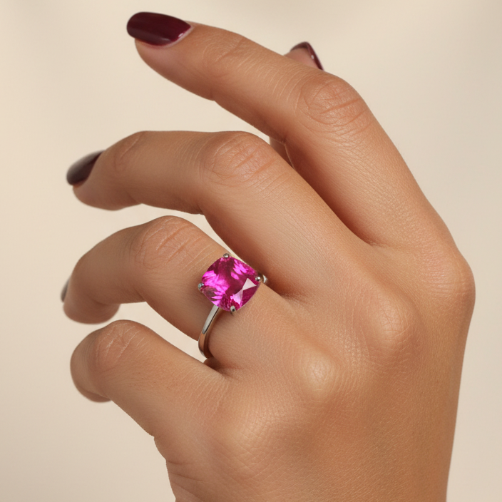 Anel Lúmina Pink