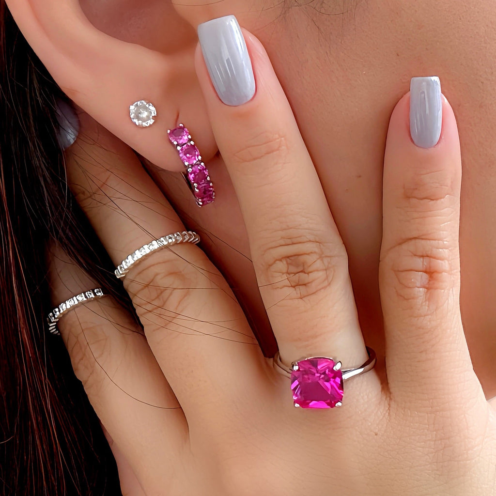 Anel Lúmina Pink