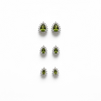 Trio Gota Luxo Peridoto