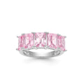 Anel Quad Lux Light Pink
