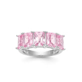 Anel Quad Lux Light Pink