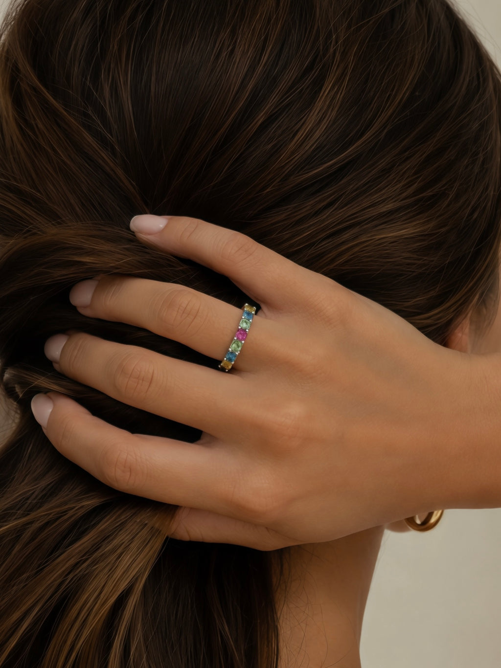 Anel Glow Colorido