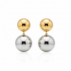 Brinco Duo Sphere