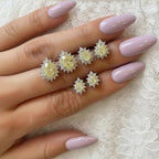 Trio Gota Luxo Yellow Fancy