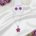 Conjunto Flower (Colar + Brinco)