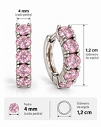 Argola Aurora Light Pink