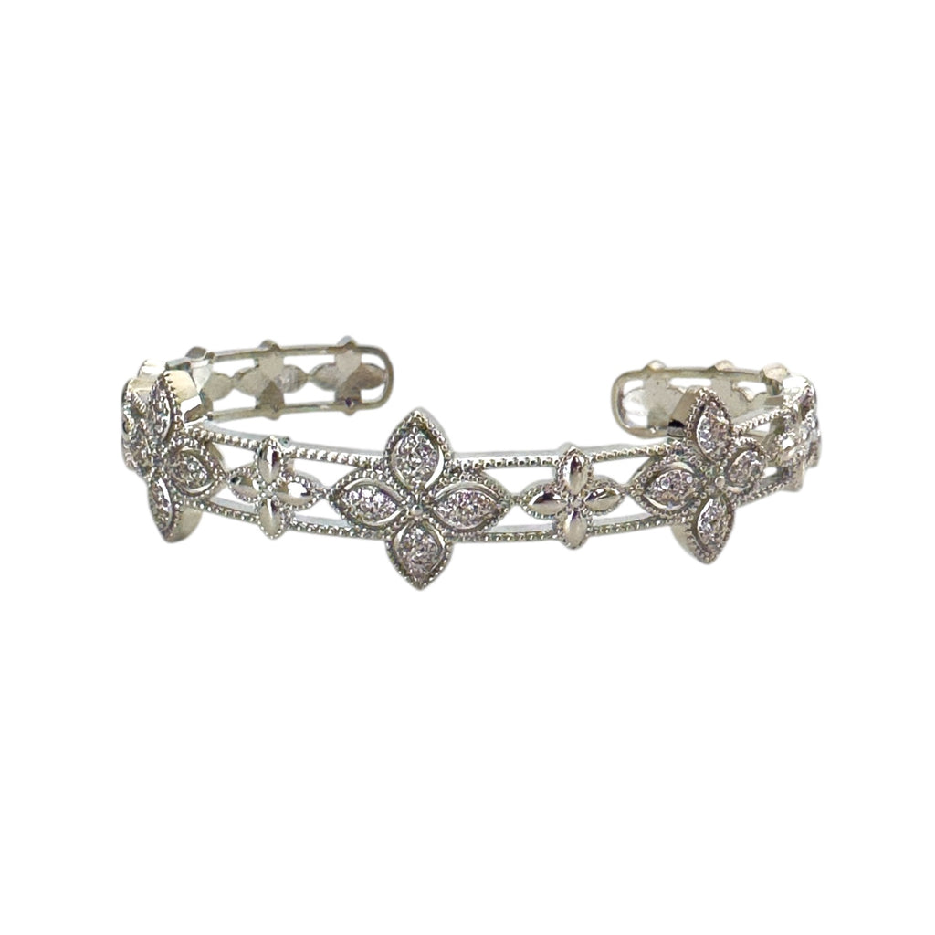 Bracelete Flor Glam