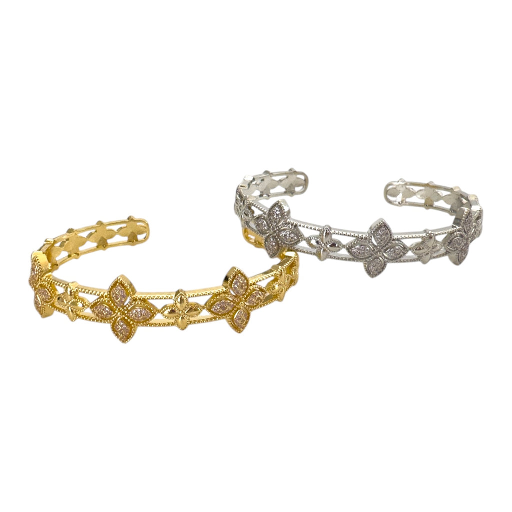 Bracelete Flor Glam