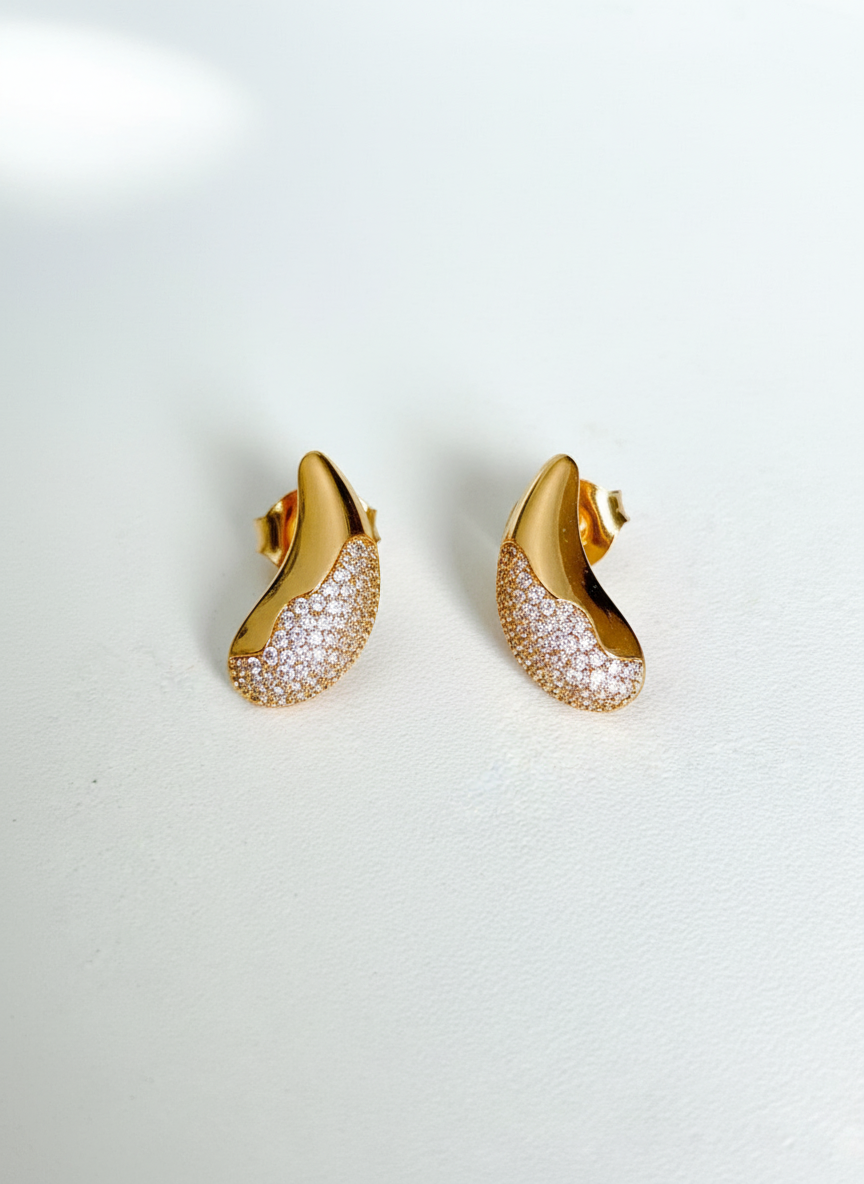 Brincos de luxo separados